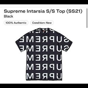 Intarsia Supreme T-shirt
